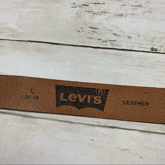 Levi's Brown Genuine Leather Soft Belt - Picture 11 of 16